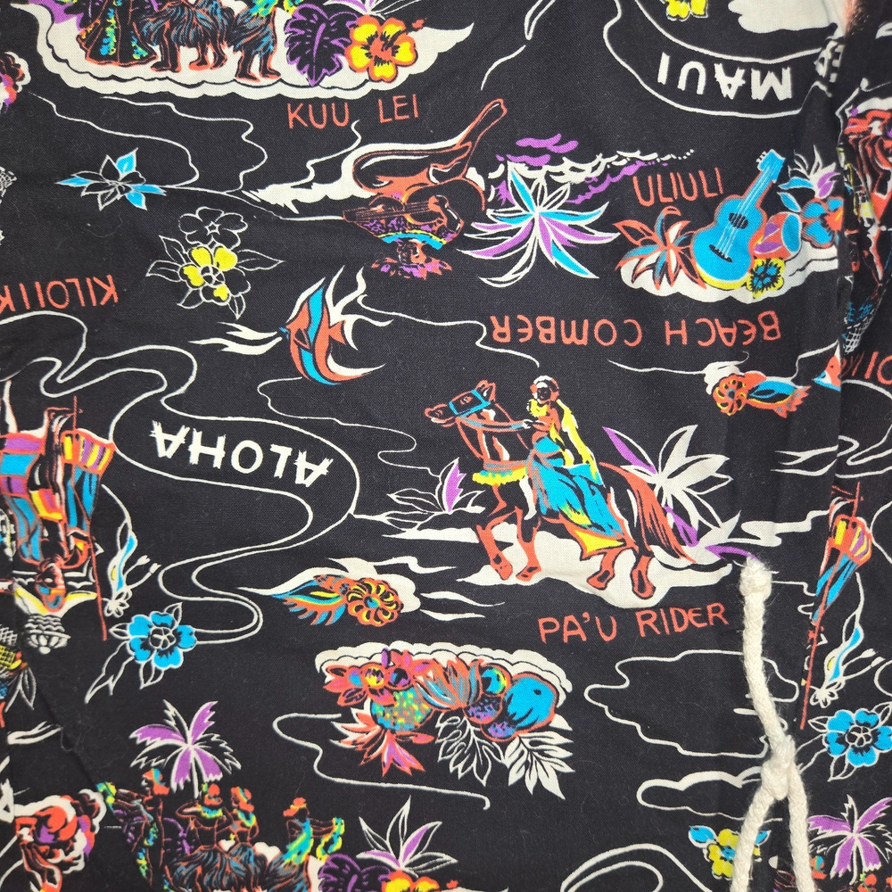 Vintage Zuma Beach Swim Trunks Mens M Surf Board Shorts USA Hawaiian Beach Y2K - Picture 2 of 10